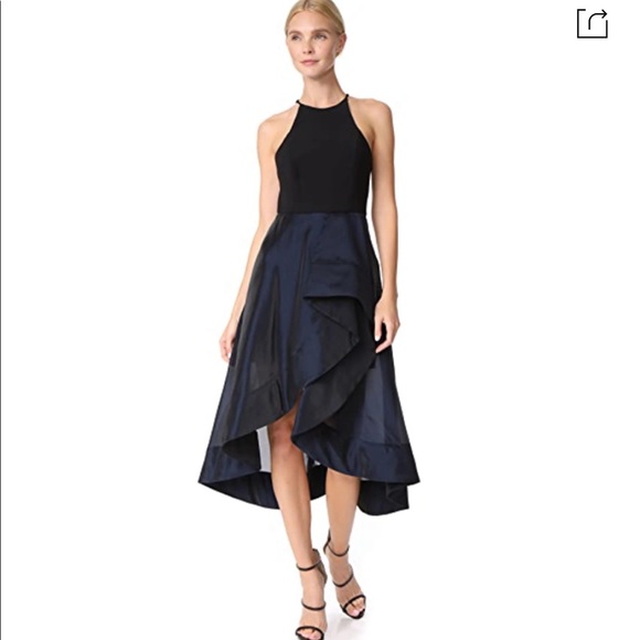 Halston Heritage High-Low Dress - Picture 6 of 7